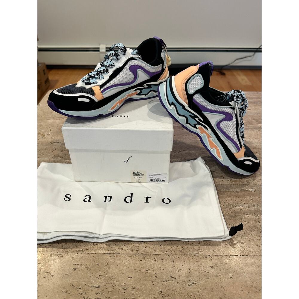 NEW Sandro Flame Fashion Sneakers size 36/ US 5.5